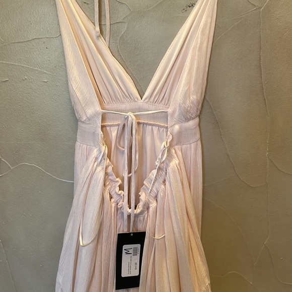 OohLaLa  Couture Solid Babydoll Dress Medium - Picture 2 of 8